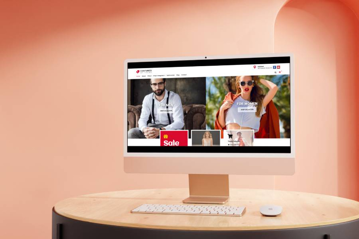 Costumes Clothing WordPress Theme preview 5