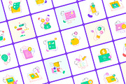 Animated Digital Business Icons, a Duotone Icon by Vectors Market (Thumbnail 3 of 4)