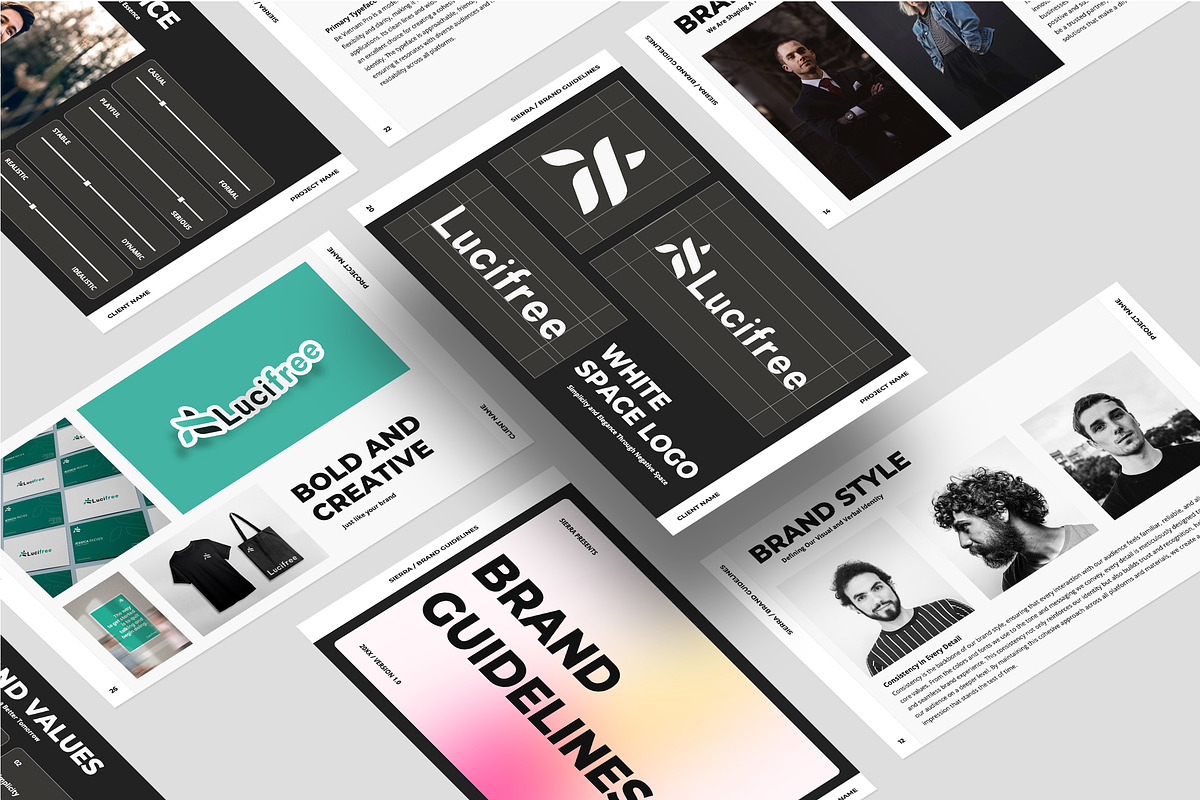SIERRA / 2 in 1 Brand Package, a Presentation Template by Gaize (Photo 15 of 15)