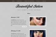 Beautiful Salon Website Template, a Websites & App Template by scottwills (Thumbnail 3 of 5)