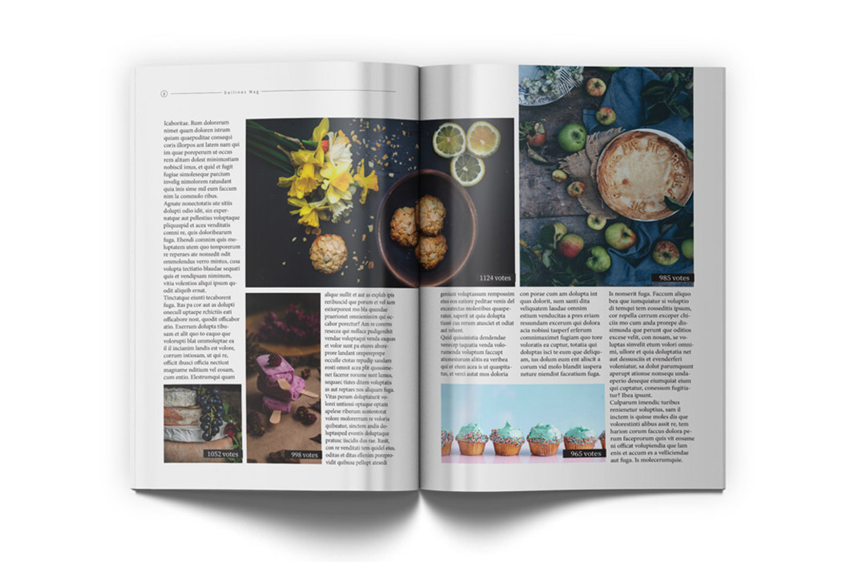 Lifestyle Magazine Template, a Magazine Template by TeddyGraphics (Photo 16 of 19)