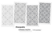 Monoline Ornaments, a Pattern Graphic by Crystal Line (Thumbnail 6 of 9)
