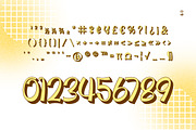 Festiga - Modern Display Extrude, a Handwritten Font by haniefart (Thumbnail 6 of 12)
