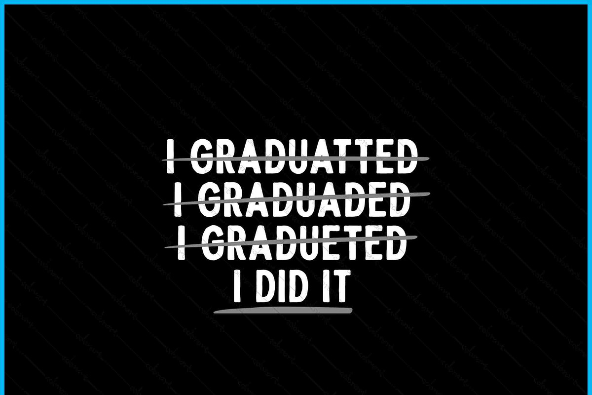 Graduation Art For College School, a Graphic by Creativeusart (Photo 2 of 4)