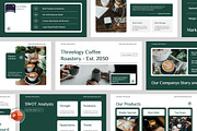 Threelogy Coffee Shop Business Plan, a Presentation Template by Claymoon Lab (Thumbnail 2 of 7)