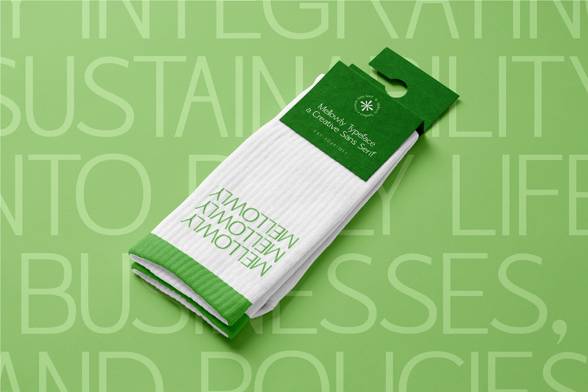 Mellowly Sans Serif Font, a Sans Serif Font by Vadovastd (Photo 6 of 7)