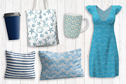 Marine patterns collection, a Pattern Graphic by DruZhi Art (Thumbnail 2 of 2)