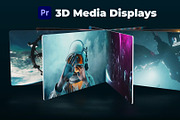 3D Media Displays for Premiere Pro, a Templates & Theme by iamkoltunov (Thumbnail 1 of 2)