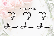 Wedding Monogram | Script Font, a Handwritten Font by Scratchones (Thumbnail 8 of 9)
