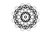 Black and White Mandala Patterns Set, a Decorative Illustration by NJ Himel (Thumbnail 27 of 101)