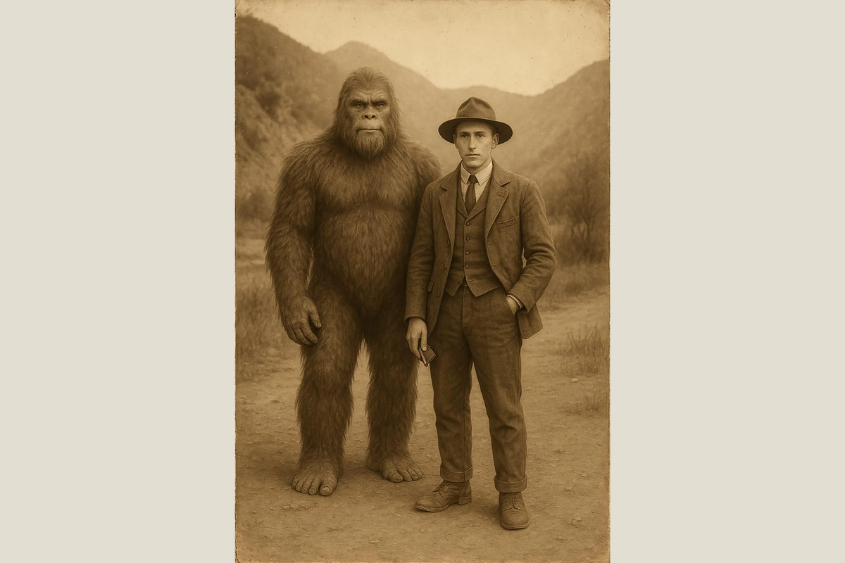 Custom Sasquatch Portrait | Bigfoot, a Person Illustration by HubbaDigitals (Photo 7 of 7)