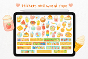Summer Sweet Goodnotes Stickers, an Illustration by mimimeow (Thumbnail 2 of 3)