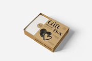 Gift Box Mockup PSD Packaging, an Advertising Mockup by Indah (Thumbnail 4 of 6)
