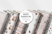 Seamless Kids Pattern Collection, a Pattern Graphic by PROTEA Watercolor Studio (Thumbnail 1 of 13)