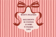 Love & Honey. Romantic Wall Art, a Decorative Illustration by Mio Buono (Thumbnail 2 of 13)