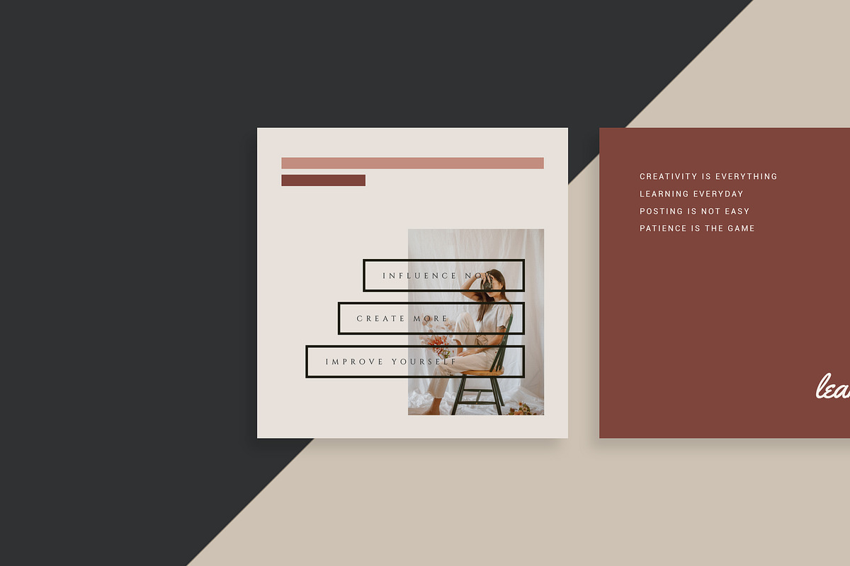 Fashion & Lifestyle V2 Instagram Kit, a Social Media Template by Design District (Photo 11 of 20)