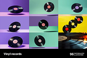 Vinyl records. Collection, an Object Illustration by Handmadefont (Thumbnail 2 of 14)