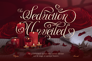 Berlyana Sensual, a Script Font by Burntilldead (Thumbnail 14 of 14)
