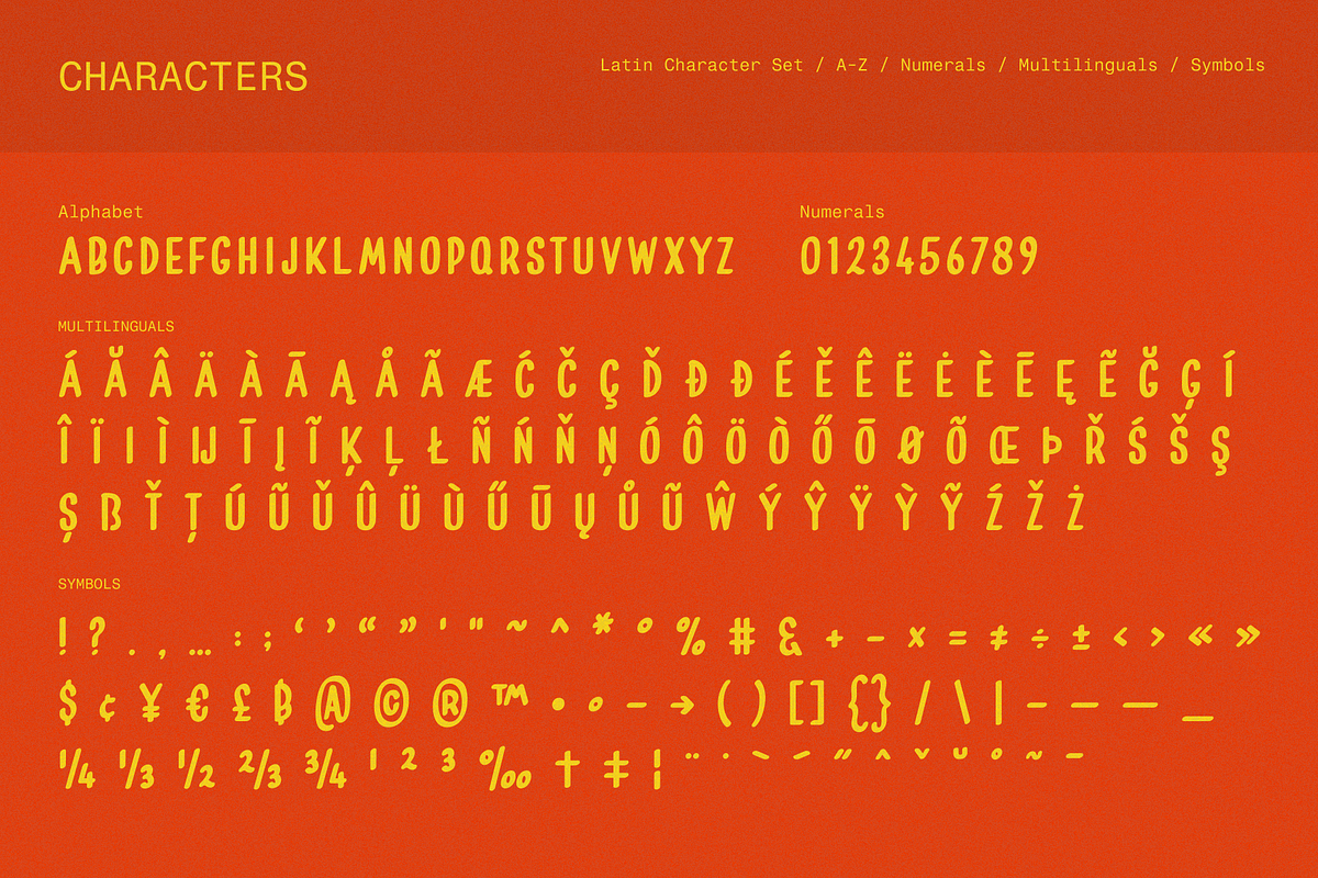 Reuben Retro Condensed Display Font, a Sans Serif Font by TYPEHEIST (Photo 6 of 8)