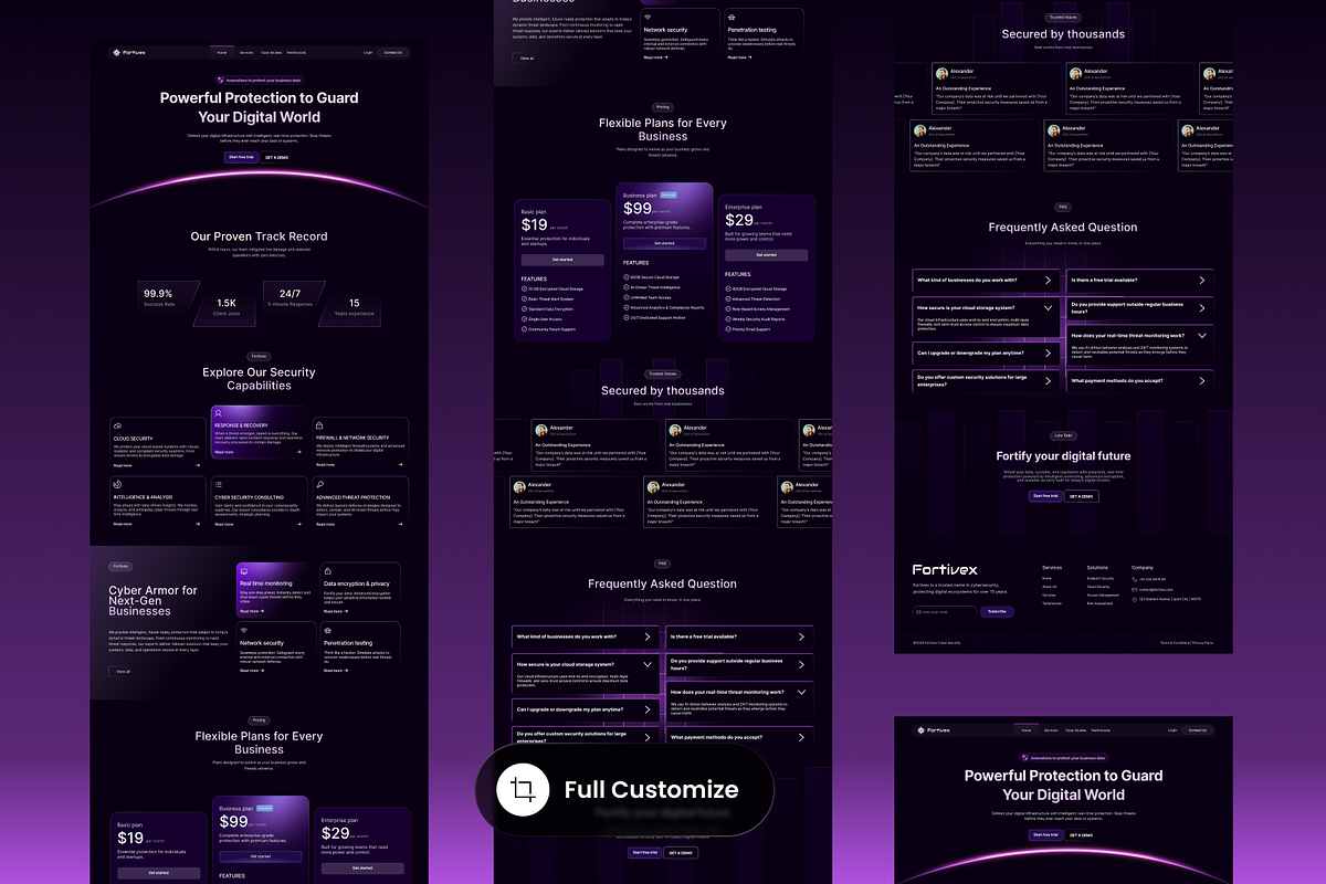 Fortivex - Cyber Security preview 3