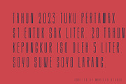 Karope SX - Condensed Font, a Sans Serif Font by Morisco (Thumbnail 3 of 7)