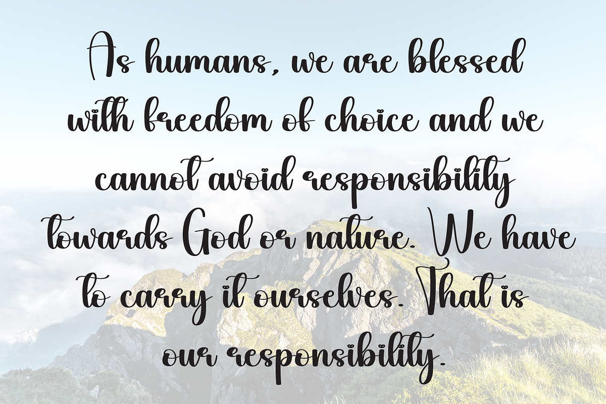 Honey | Script Font, a Handwritten Font by Scratchones (Photo 6 of 9)