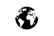 World Map Globe Vector Icon Bundle, an Illustration by Designs_River (Thumbnail 36 of 51)