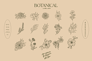 Line-Art Botanicals Pack, an Illustration by Drawn By Arianna (Thumbnail 3 of 5)