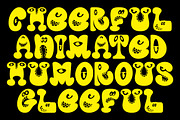 Groovy Visage Character Display Font, a Font by GroovyFontCo (Thumbnail 4 of 7)