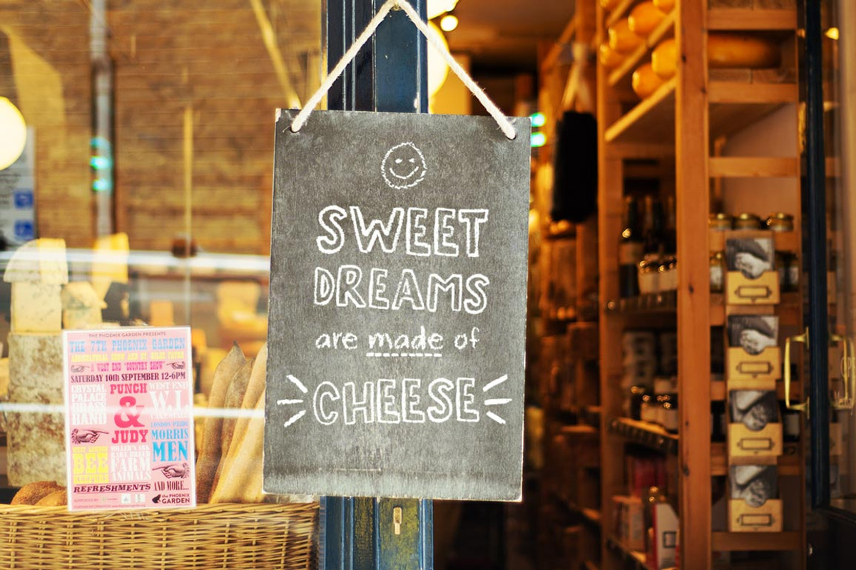 Chalkboard font Tuck Shop display, a Font by Itsmesimon (Photo 7 of 13)