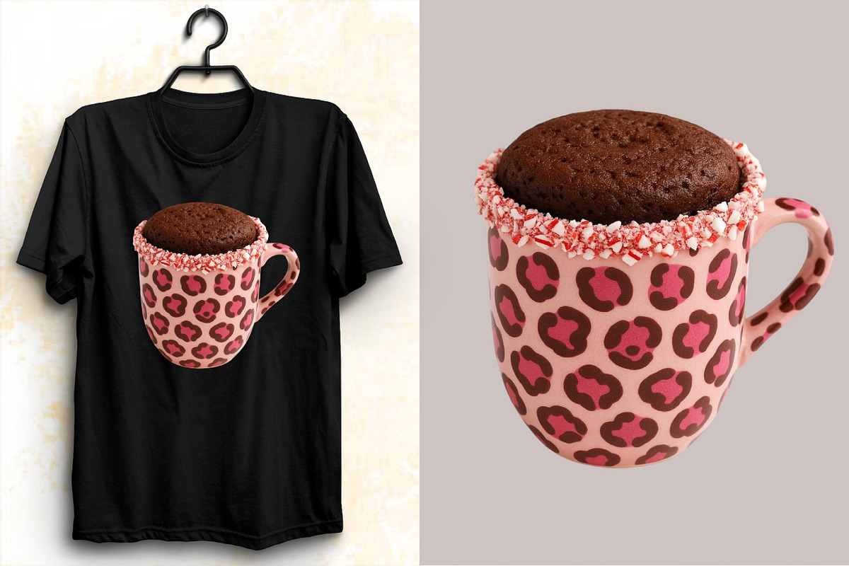 Christmas Leopard Mug  Clipart Bundl, an Illustration by SVGArt (Photo 4 of 8)
