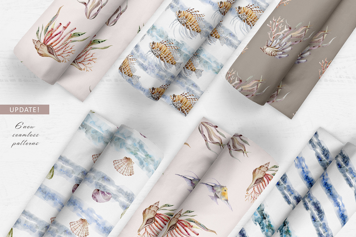 Underwater Magic. Marine Bundle., an Animal Illustration by Designwork (Photo 12 of 21)