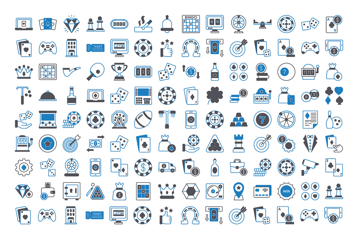 Casino Games Vector Icon Pack, an Icon by Vector Portal (Photo 5 of 5)