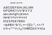 Rabsur - Modern Ligatures Sans, a Sans Serif Font by Sealoung (Thumbnail 7 of 11)