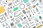 School Doodles, an Education Illustration by Redchocolate (Thumbnail 3 of 9)