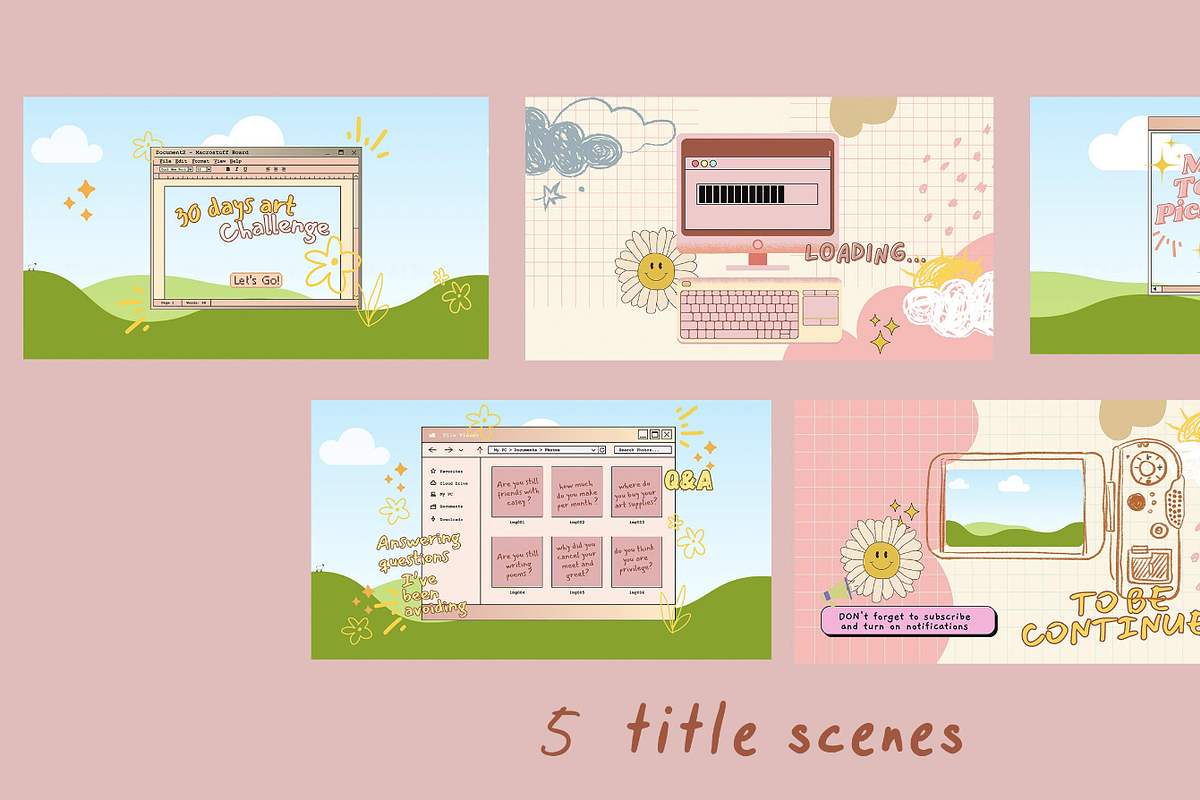 26 Canva Templates Youtube Branding, a Social Media Template by Ivyandpalette (Photo 5 of 10)