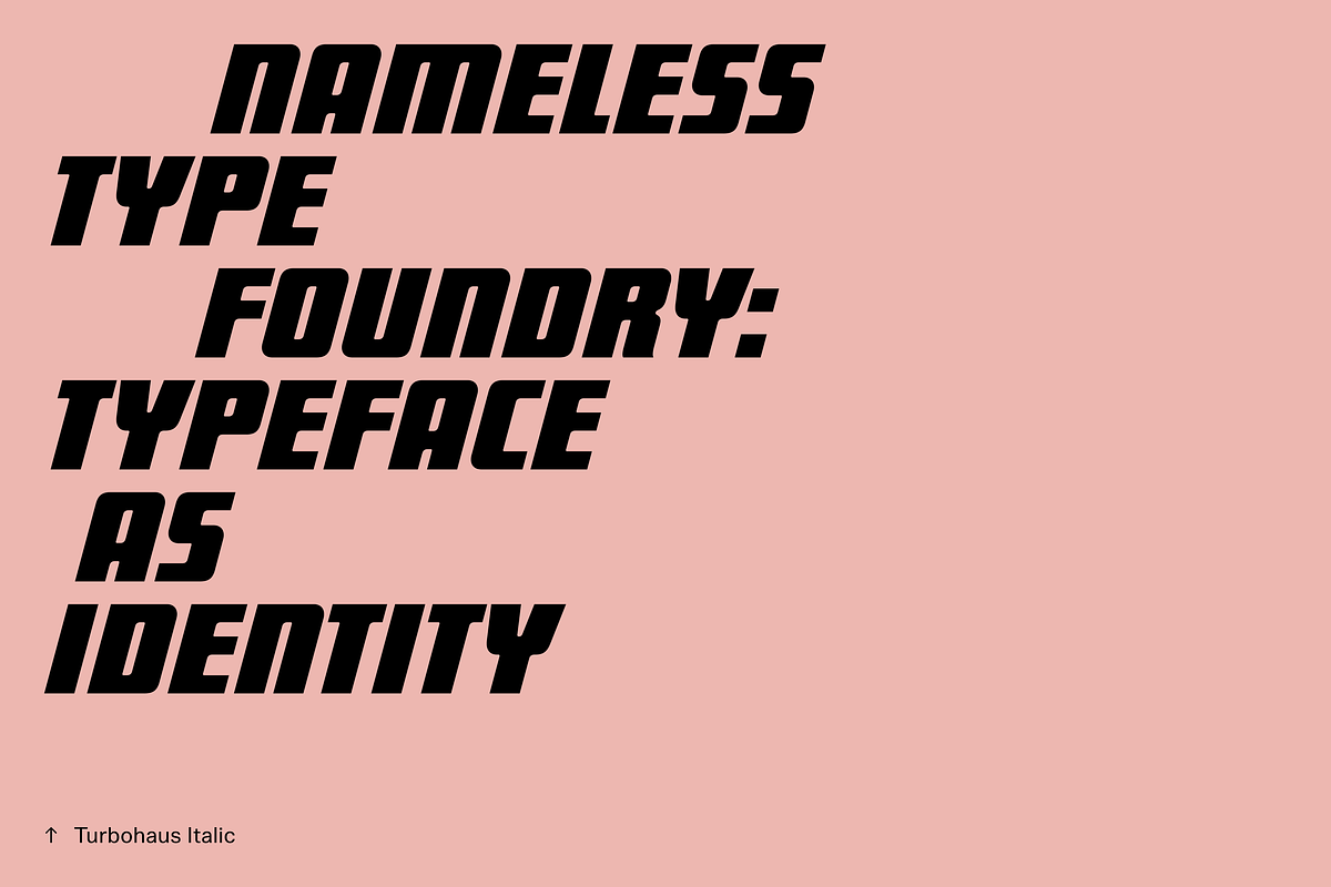 Turbohaus, a Sans Serif Font by Nameless Type Foundry (Photo 10 of 10)