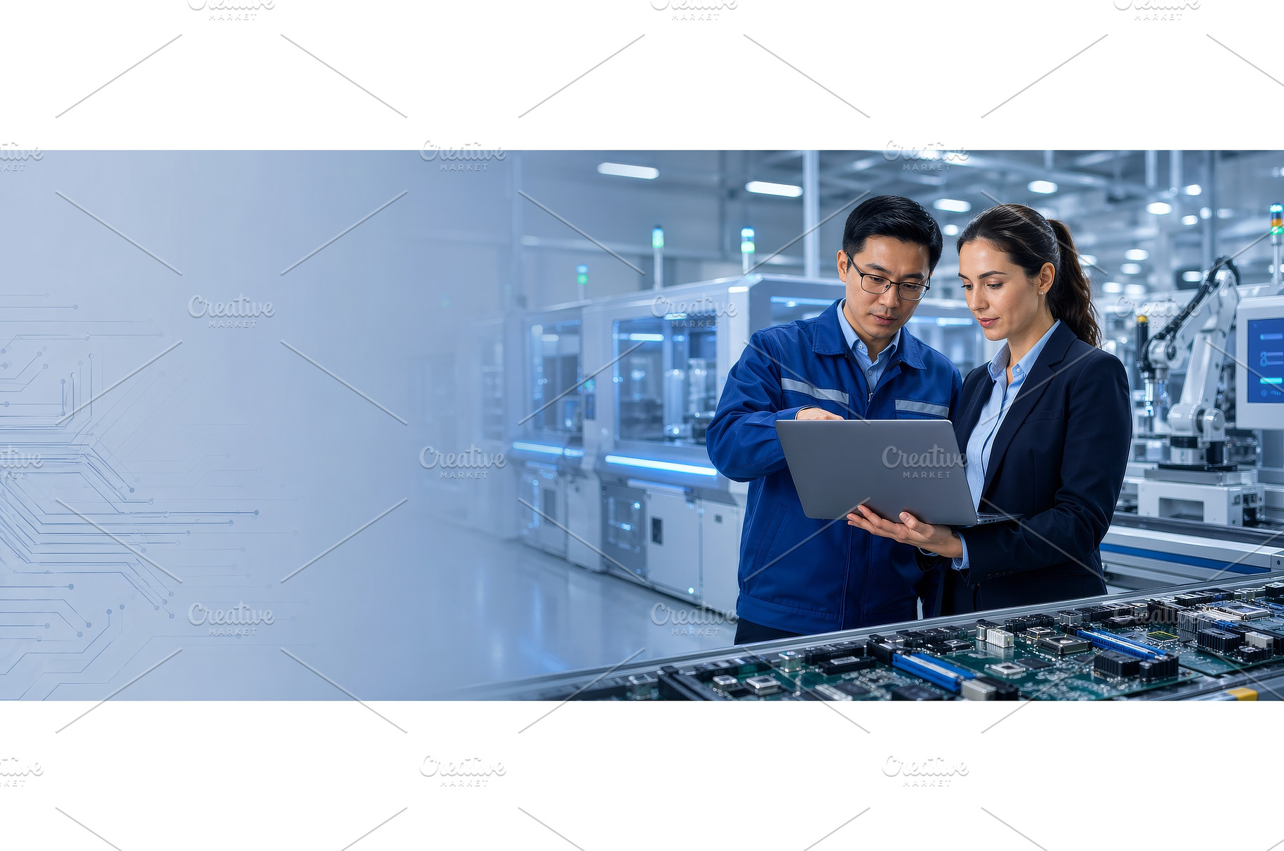 Industrial engineer and female, an Industrial Photo by ZinetroN