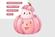Cute Girly Spooky Clipart, an Object Illustration by TatiMockup (Thumbnail 4 of 4)