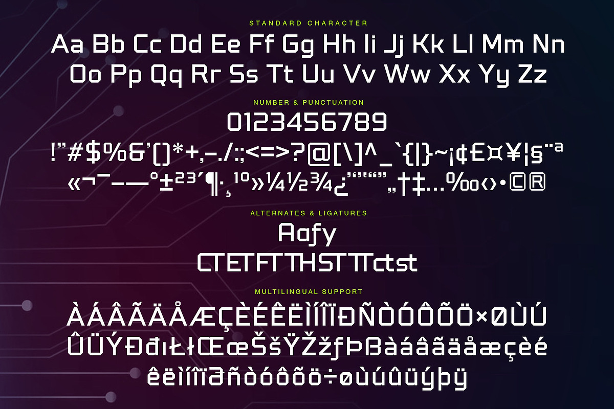 Black Square, a Sans Serif Font by agnyhasyastudio (Photo 9 of 10)