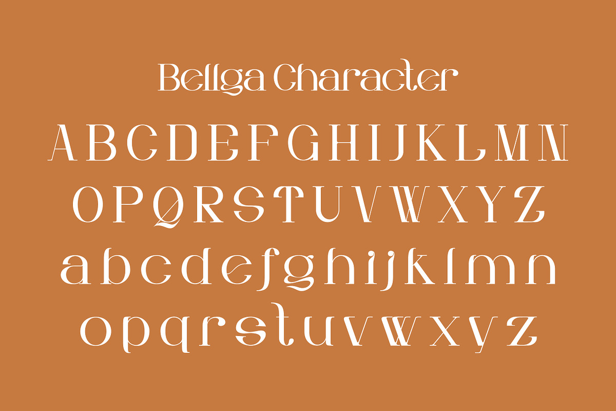 Bellga – Elegant Display Serif Font, a Serif Font by Koplexs Studio (Photo 11 of 12)