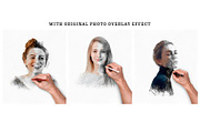 Photoshop sketch effects, a Pens & Pencil Mockup by Twin Design (Thumbnail 2 of 5)