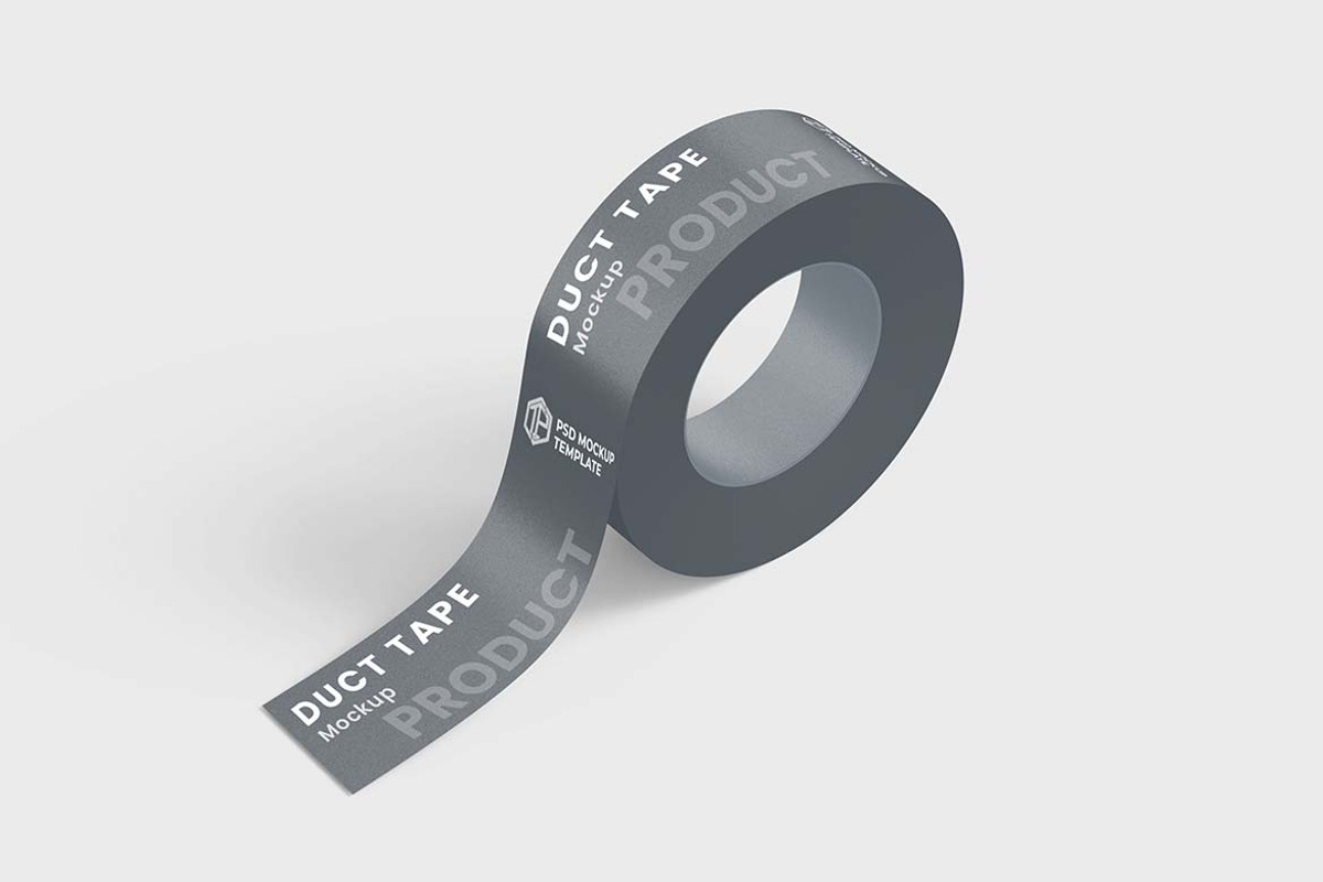 Duct Tape Mockup, a Product Mockup by tiyasprabawa (Photo 2 of 4)