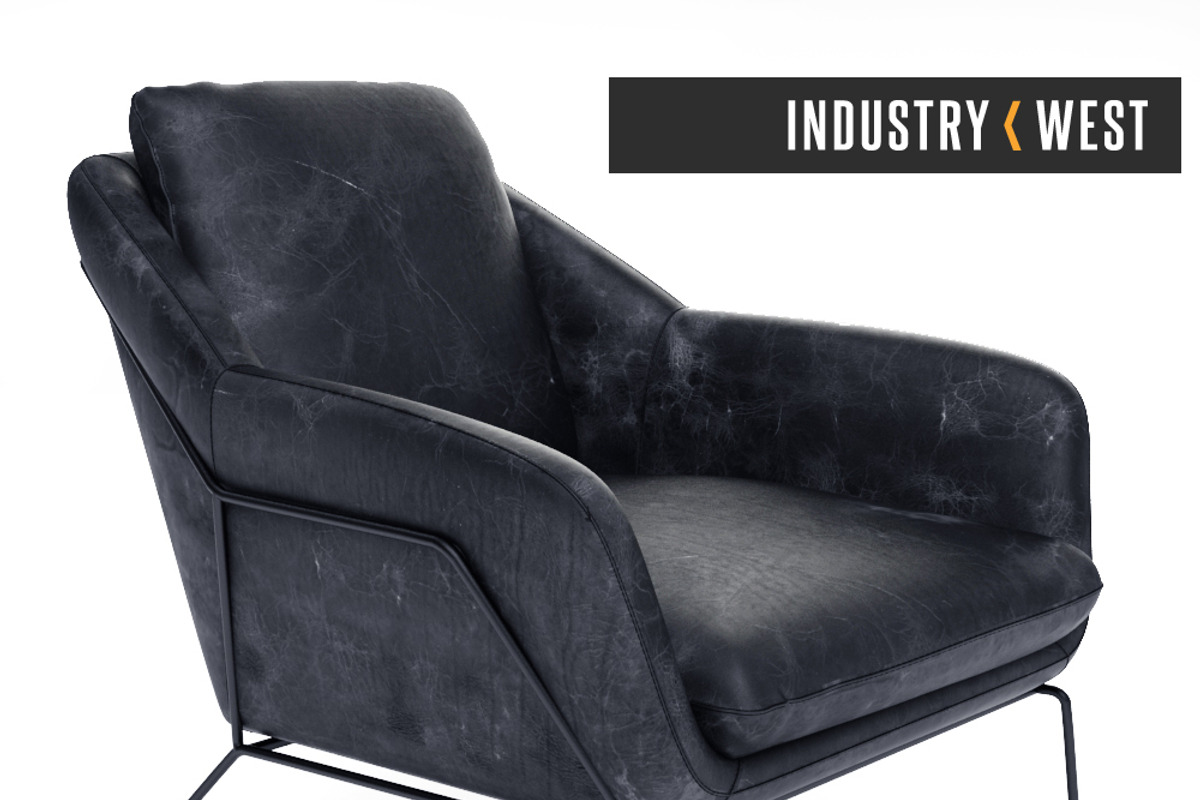 METL LOUNGE CHAIR Industry west, a Furniture 3D Model by NOMODOL (Photo 1 of 11)