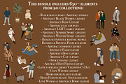650+ ABSTRACT PEOPLE & ELEMENTS, a Person Illustration by ApetekMarket (Thumbnail 2 of 7)