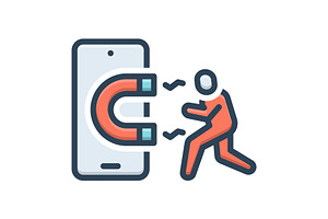 Attractive tempting color icon, a Duotone Icon by Creative priyanka