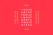 Dustisand Liberated, a Font by Maybe This Color (Thumbnail 2 of 3)