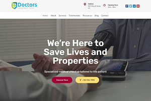 Doctors WordPress Theme