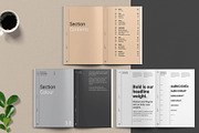 THE MINIMALIST / Brand Guidelines, a Brochure Template by Circular (Thumbnail 5 of 8)
