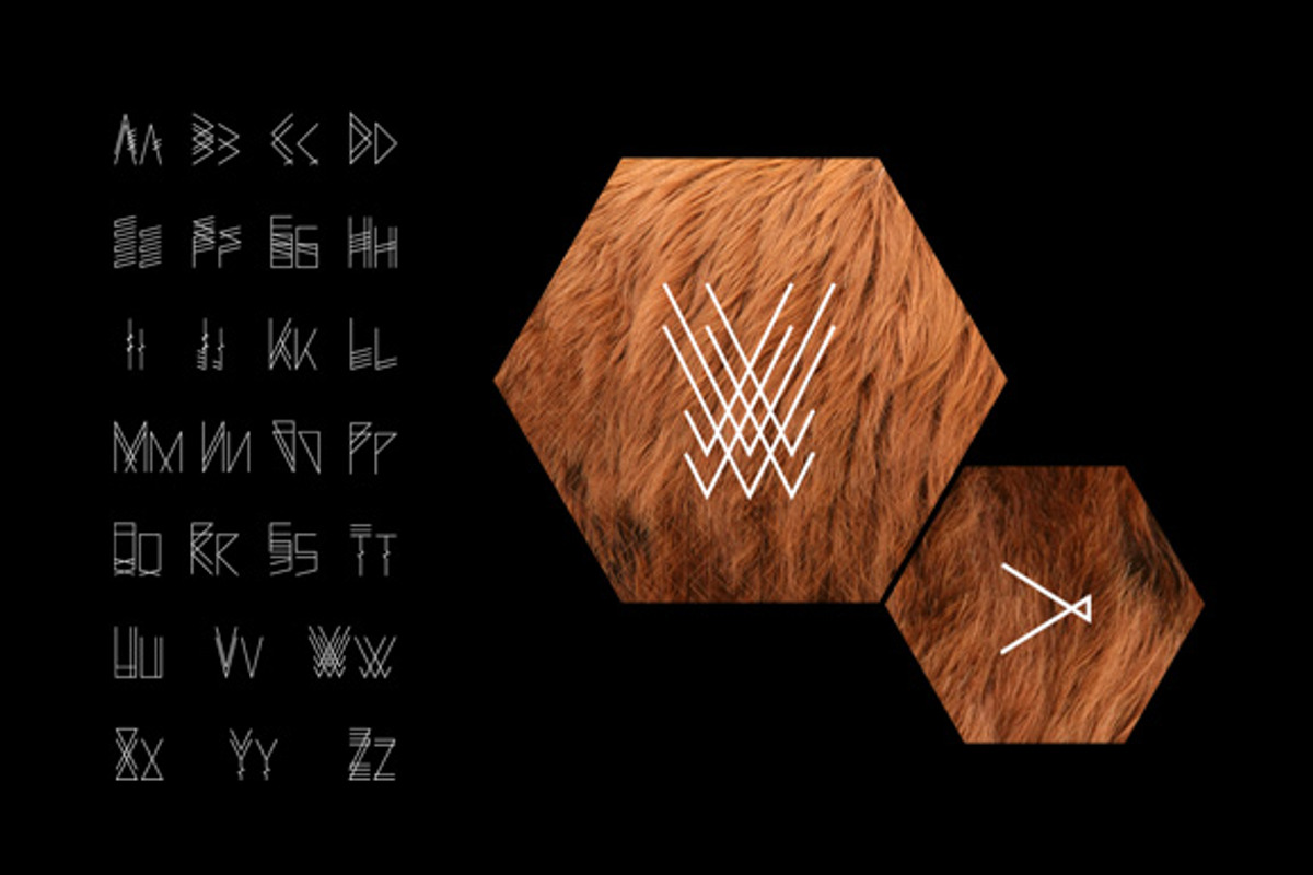 Ouija and Whiskey - font preview 2